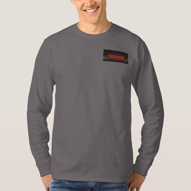 T-shirt Shaluka Dist. "Je suis partout NY" Henley (Devant)