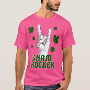 T-shirt Sham Rocker Heavy Metal Shamrocks St Patrick