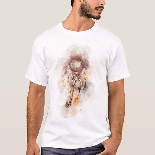 T-shirt *~* Shaman Sacré, attrapeur de rêves chamanique tr (Devant)