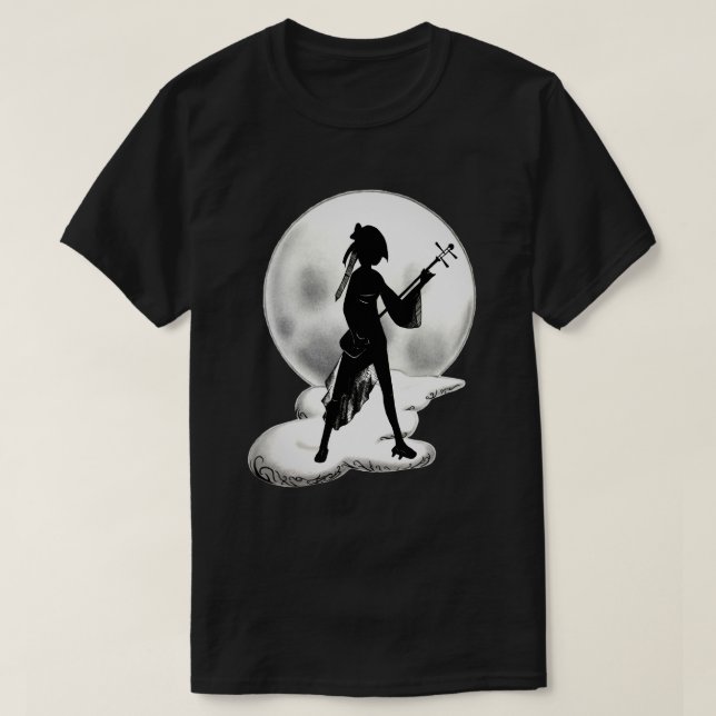 T-shirt Shamisen Fullmoon (Design devant)