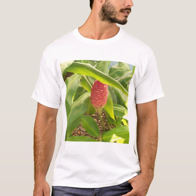 T-shirt Shampooing Fleur de gingembre (Devant)