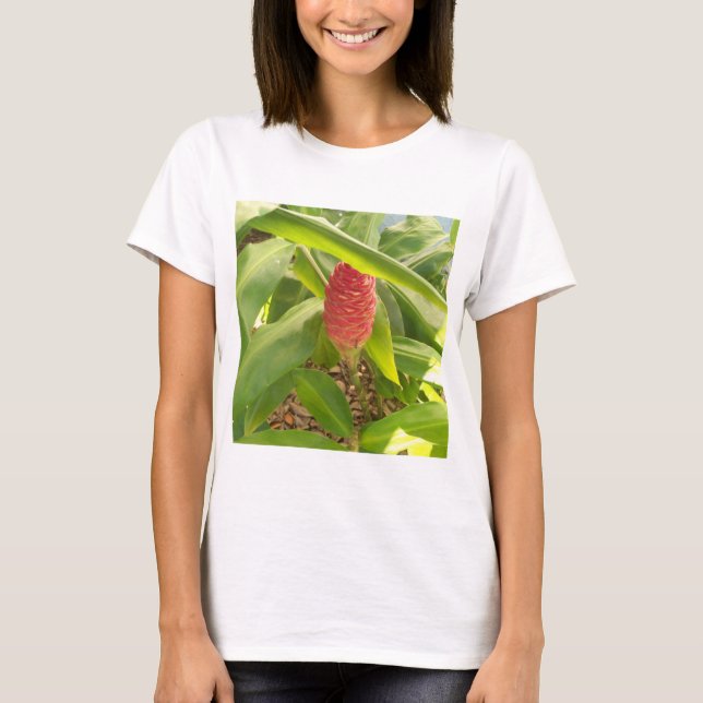 T-shirt Shampooing Fleur de gingembre (Devant)