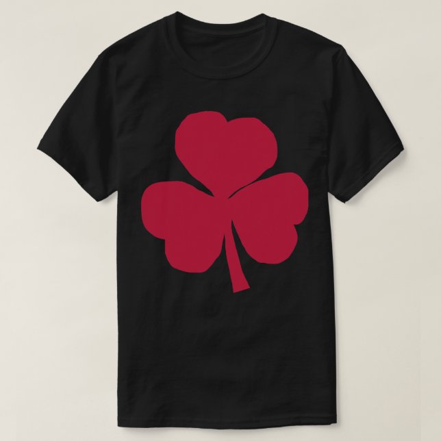 T-shirt Shamrock à Viva Magenta Jour de la Saint Patrick (Design devant)