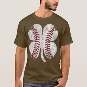 T-shirt Shamrock Baseball Saint Paddys JOUR DE LA SAINT PA