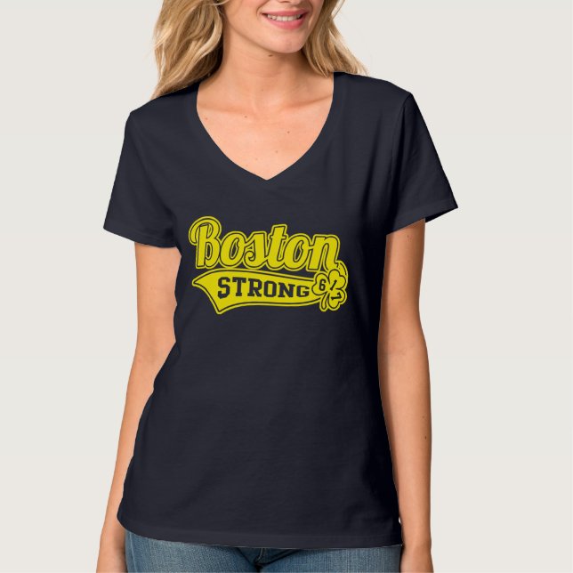 T-shirt Shamrock de Boston Strong Ballpark (Devant)