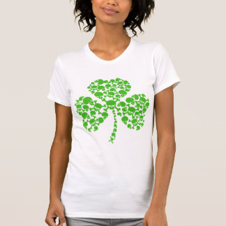 T-shirt Shamrock de crânes