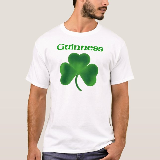 T-shirt Shamrock de Guinness (Devant)