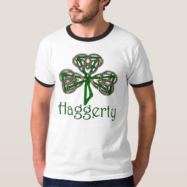 T-shirt Shamrock de Haggerty (Devant)