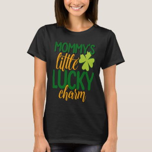 T-shirt Shamrock de la Clover Little Lucky Charm de maman