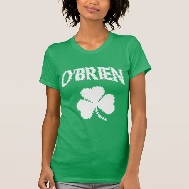 T-shirt Shamrock d'Irlandais d'O'Brien (Devant)