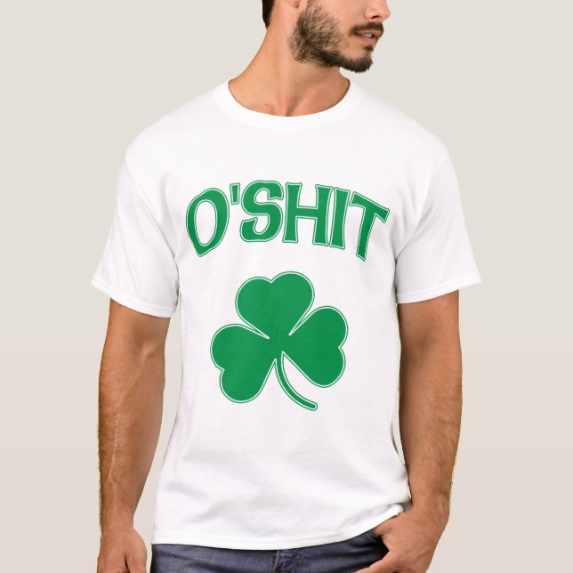 T-shirt Shamrock d'O'Shit Irsh (Devant)