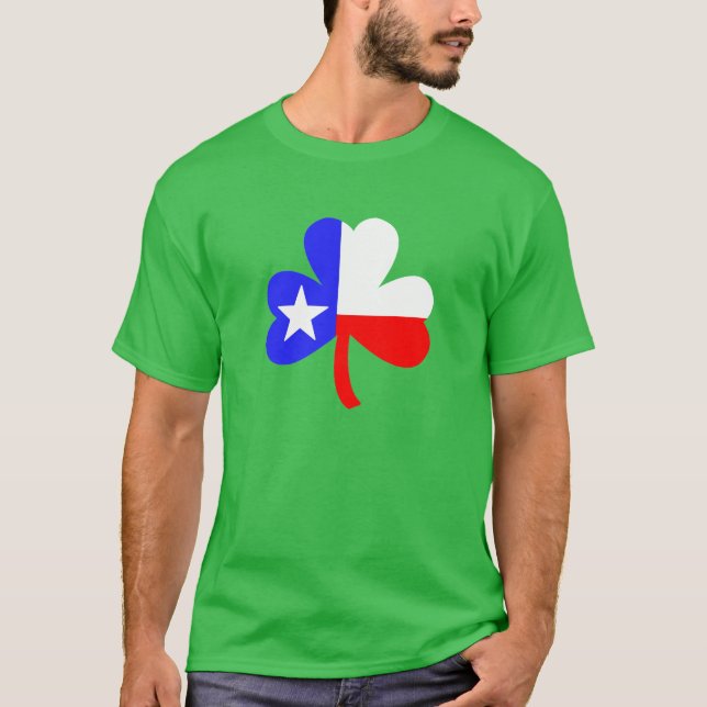 T-shirt Shamrock du Texas (Devant)