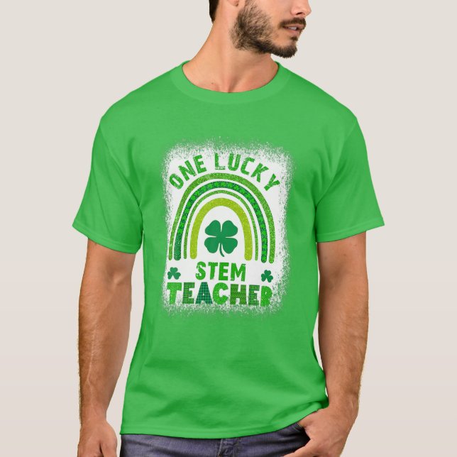 T-shirt Shamrock féminin Un Jour de la Saint Patrick d'ens (Devant)