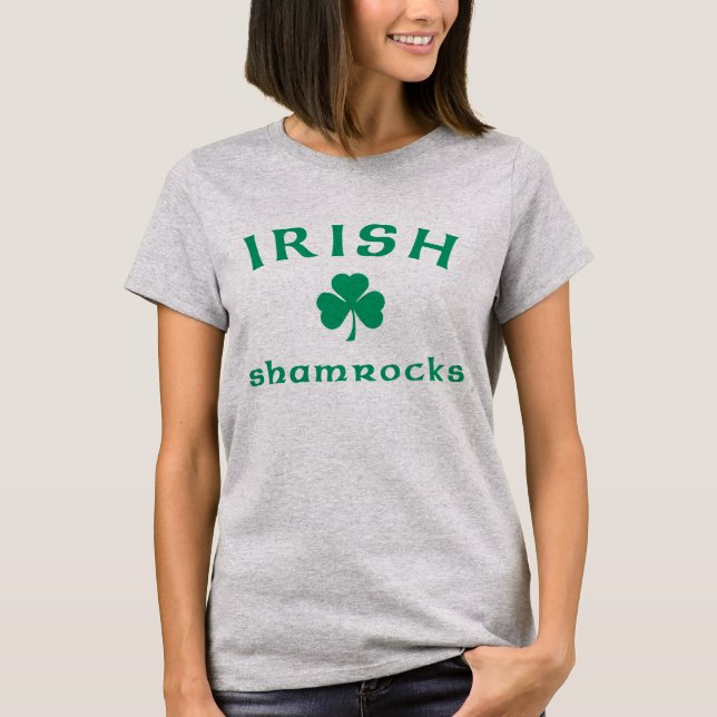 T-shirt Shamrock irlandais (Devant)
