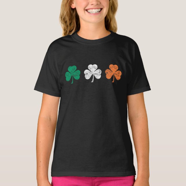 T-shirt Shamrock irlandais (Devant)