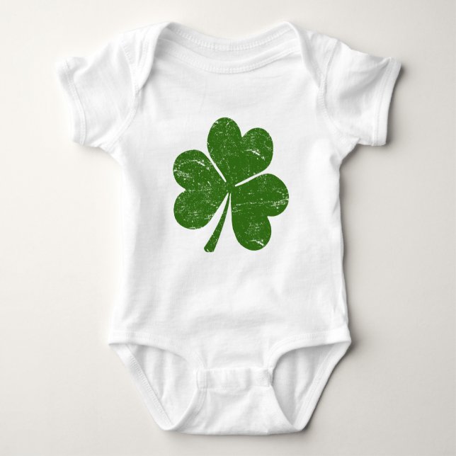 T-shirt Shamrock irlandais classique (Devant)
