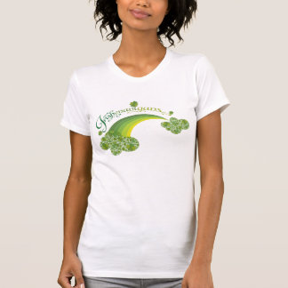 T-shirt Shamrock irlandais de malice du jour de Patrick de