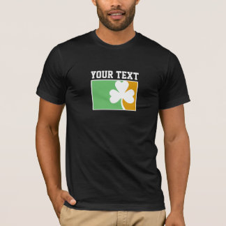 T-shirt Shamrock irlandais personnalisable