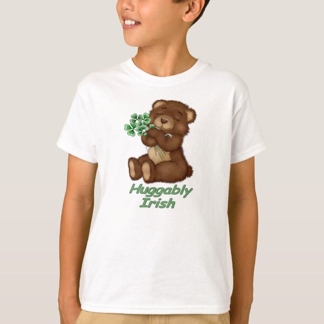 T-shirt Shamrock irlandais Teddy (Devant)