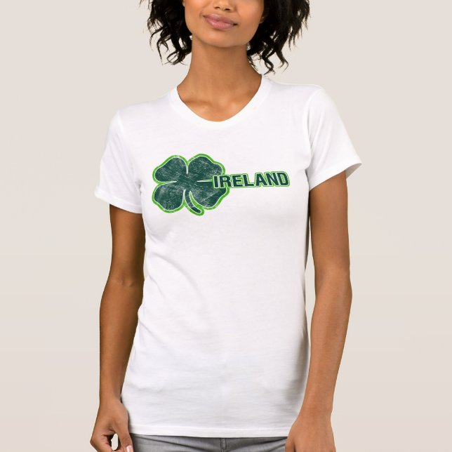 T-shirt Shamrock "Irlande" de St. Patrick (Devant)