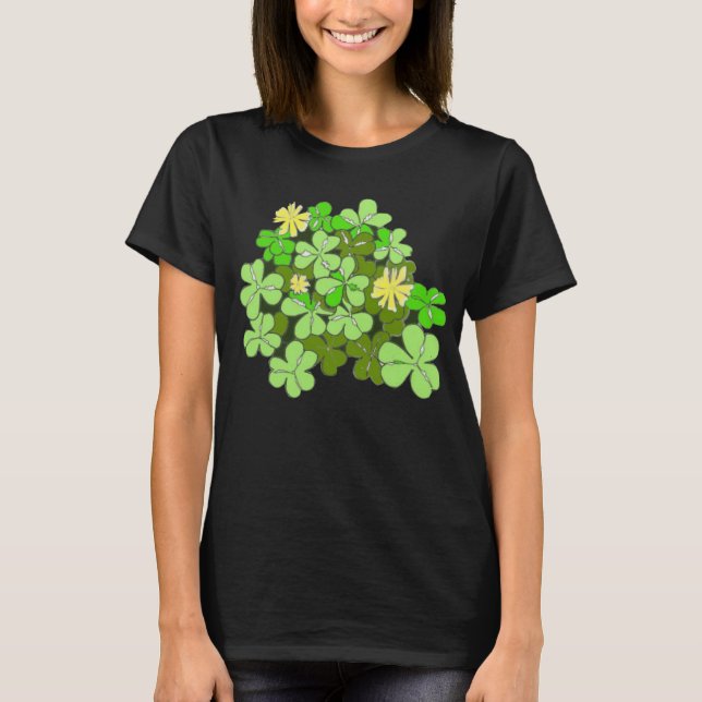 T-shirt Shamrock Jour de la Saint Patrick (Devant)