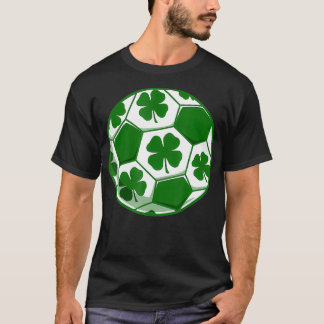 T-shirt Shamrock Jour de la Saint Patrick de balle de foot