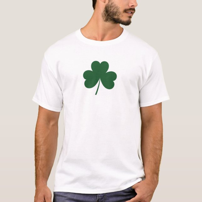 T-shirt Shamrock/jour de St Patrick (Devant)
