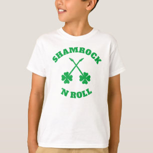T-shirt Shamrock 'n Roll Grunge