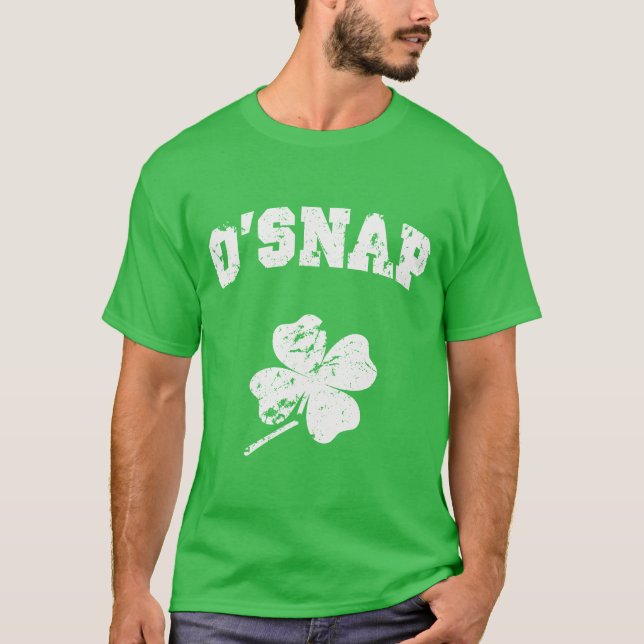 T-shirt Shamrock O'Snap (Devant)