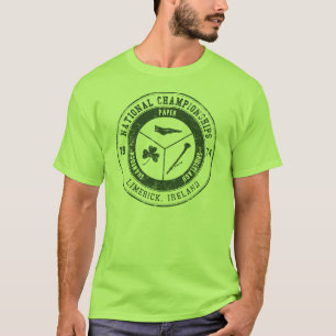 T-shirt Shamrock, papier, championnats de Shillelagh