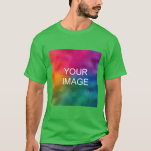 T-shirt Shamrock personnalisé Vert Ajouter Modèle logo i