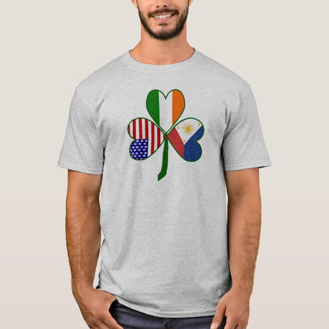 T-shirt Shamrock philippin (Devant)