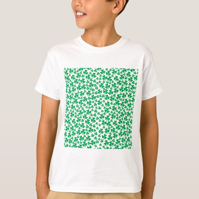 T-shirt Shamrock pour la Saint Patrick's Day (Devant)