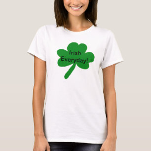 T-shirt Shamrock quotidien irlandais