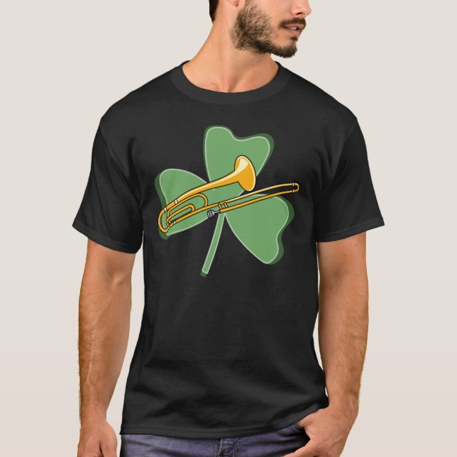 T-shirt Shamrock Trombone (Devant)