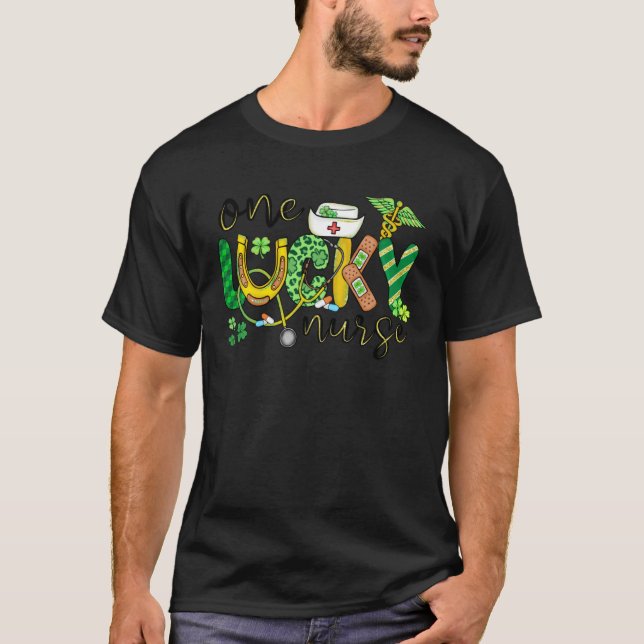 T-shirt shamrock vedette St Patrick's Day mème (Devant)