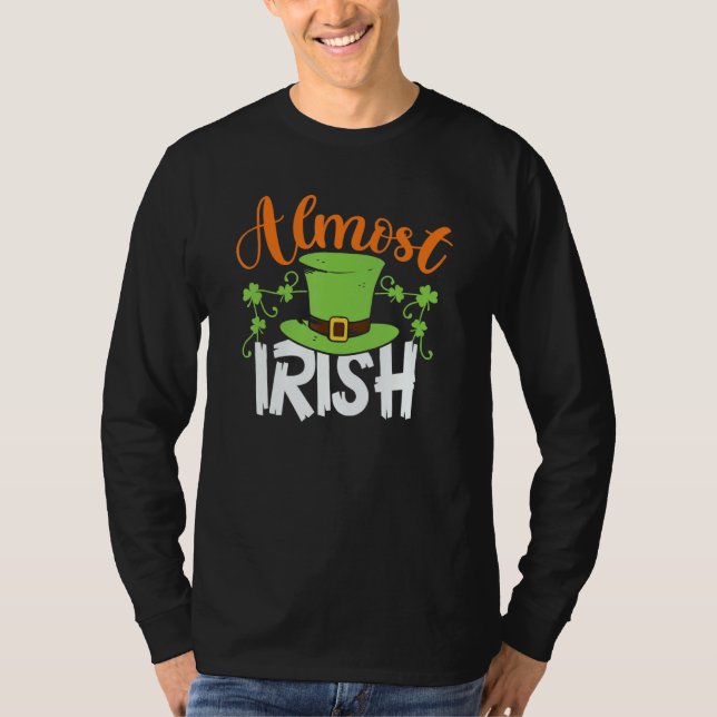 T-shirt Shamrock vert irlandais de la St Patrick (Devant)