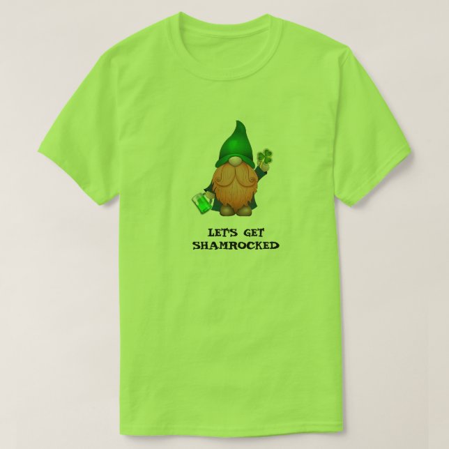 T-shirt SHAMROCKED - Saint Patrick's Day (Design devant)