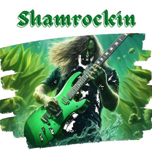 T-shirt Shamrockin le jour de la Saint Patrick