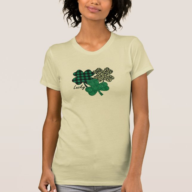 T-shirt Shamrocks chanceux ! (Devant)