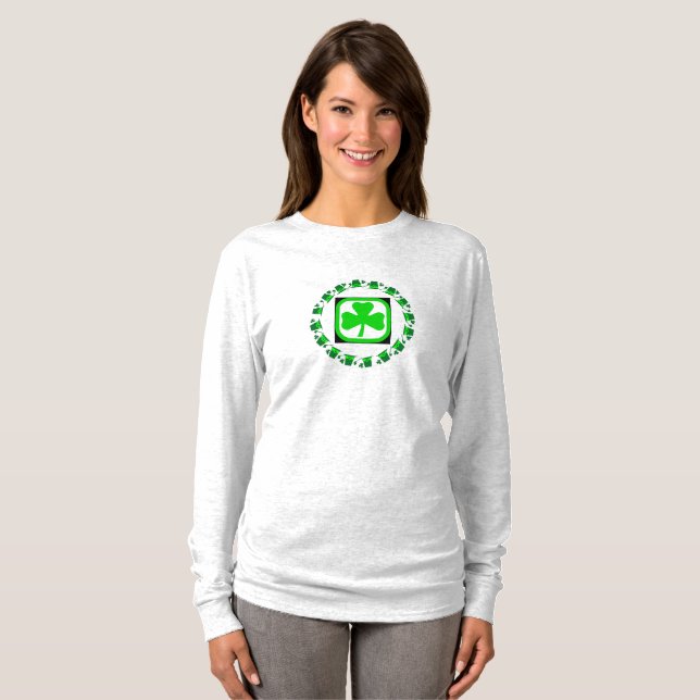 T-shirt Shamrocks dansants (Devant entier)