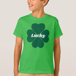 T-shirt Shamrocks de St. Patty   caboton vert