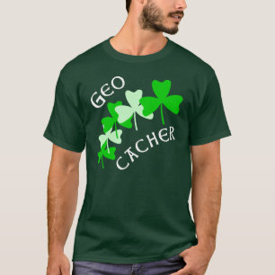 T-shirt Shamrocks Geocacher