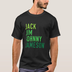 T-shirt Shamrocks irlandais de Jour de la Saint Patrick Wh