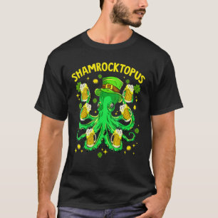 T-shirt Shamrocktopus Funny Octopus Leprechaun St patrick