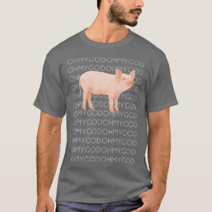 T-shirt Shane Dawson Oh My God Pig