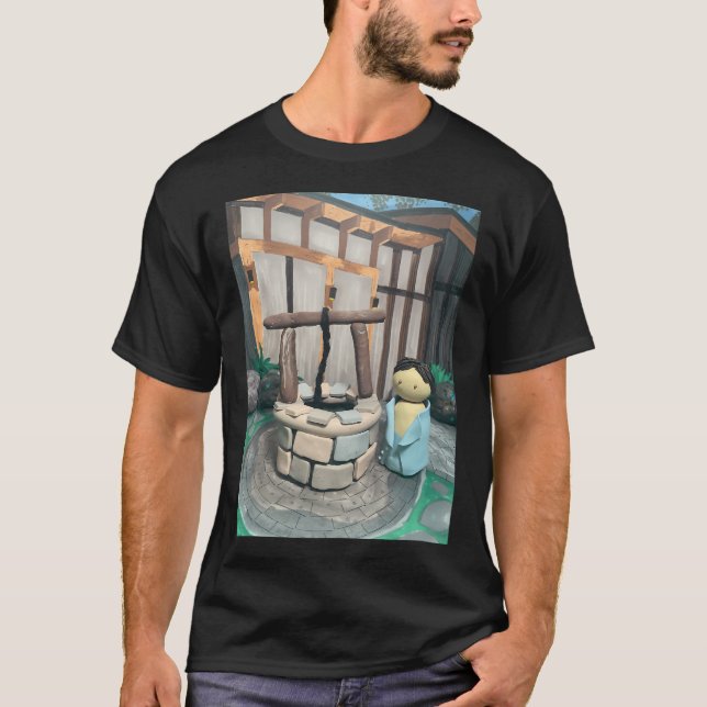 T-shirt Shane et son puits (Devant)
