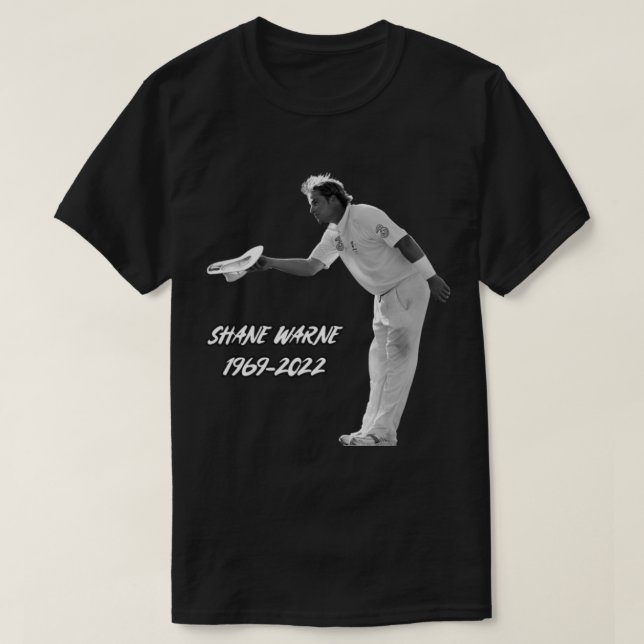 T-shirt Shane Warne                                        (Design devant)
