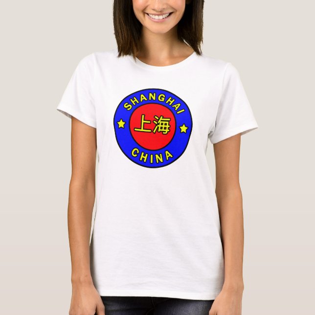 T-shirt Shanghai Chine (Devant)