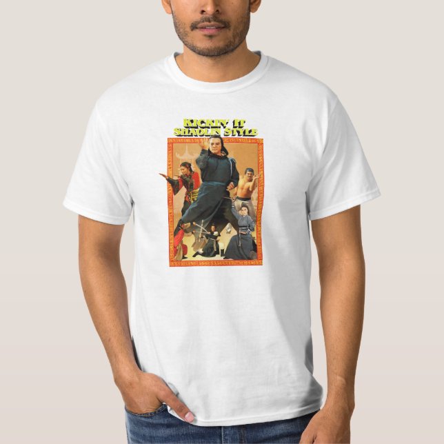 T-shirt Shaolin Kung Fu (Devant)